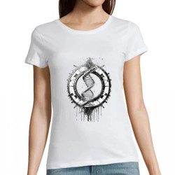 t shirt adn femme