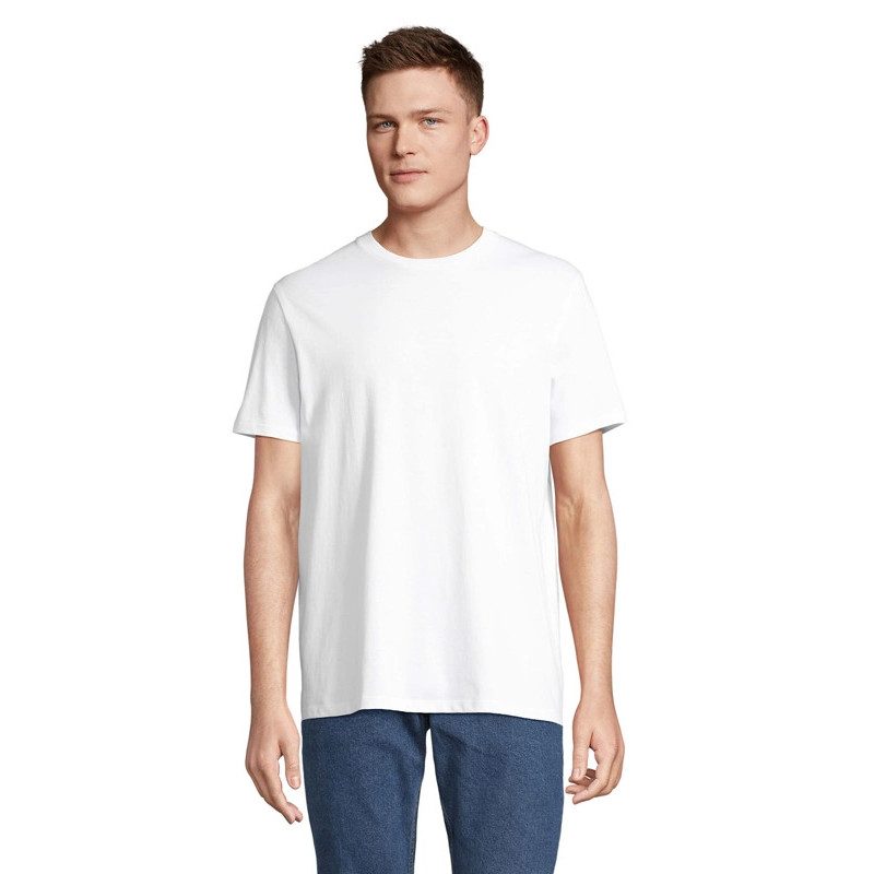 T-shirt Legend personnalisable blanc bio unisexe T-shirt Legend personnalisable blanc bio unisexe