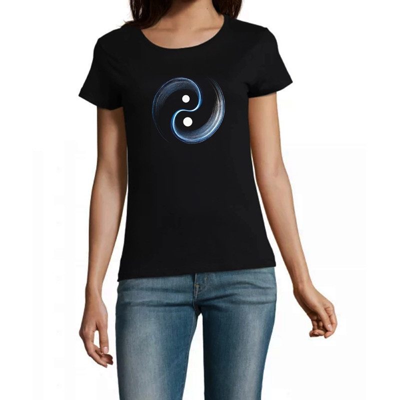 T Shirt yin yang pour femme T Shirt yin yang pour femme