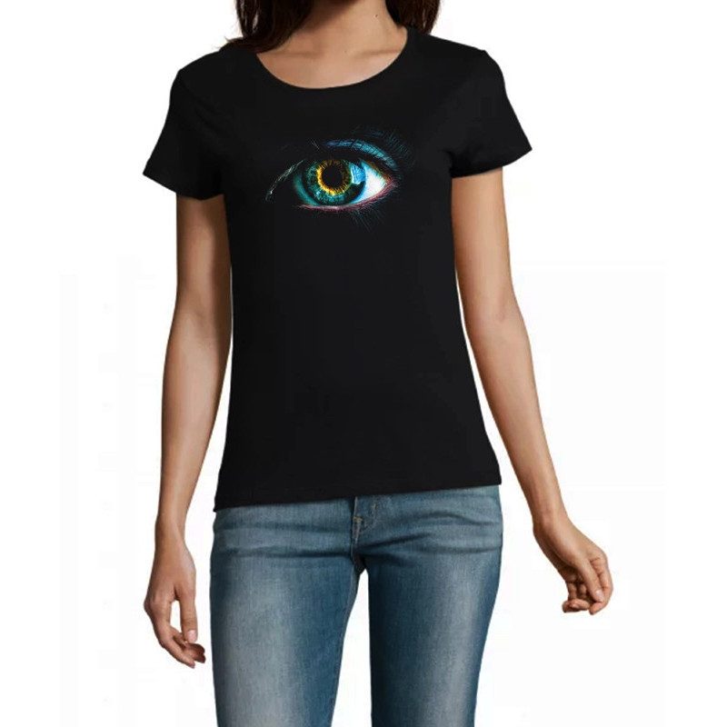 T Shirt oeil mystique pour femme T Shirt oeil mystique pour femme