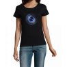 T Shirt vinyl bleu pour femme
