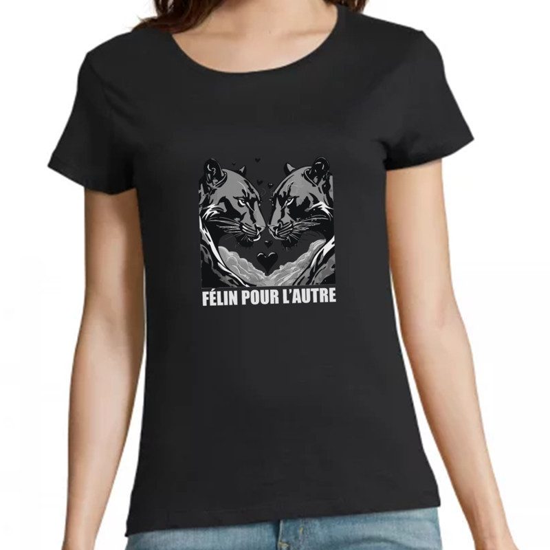 t shirt Fait l'un pour l'autre - pour femme - Atypics t shirt Fait l'un pour l'autre - pour femme - Atypics