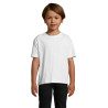 t-shirt personnalisable imperial kids blanc