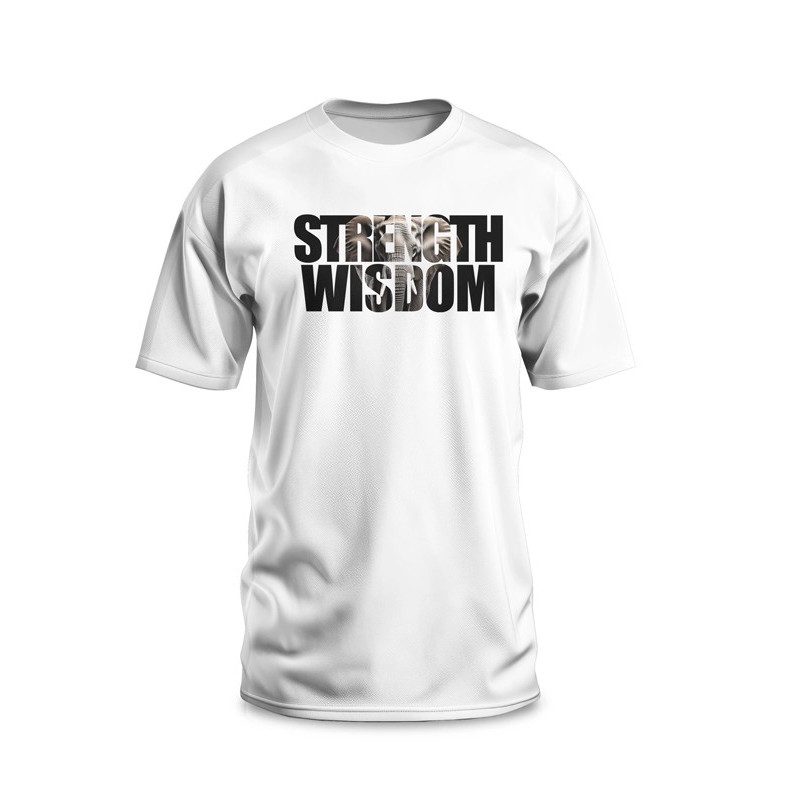T-shirt STRENGTH WISDOM " animal totem" Homme T-shirt STRENGTH WISDOM " animal totem" Homme
