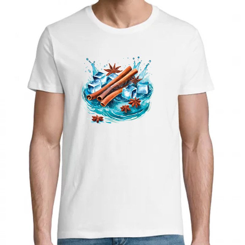 T Shirt pastis - pour Homme - Atypics T Shirt pastis - pour Homme - Atypics