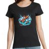 T Shirt Pastis pour femme