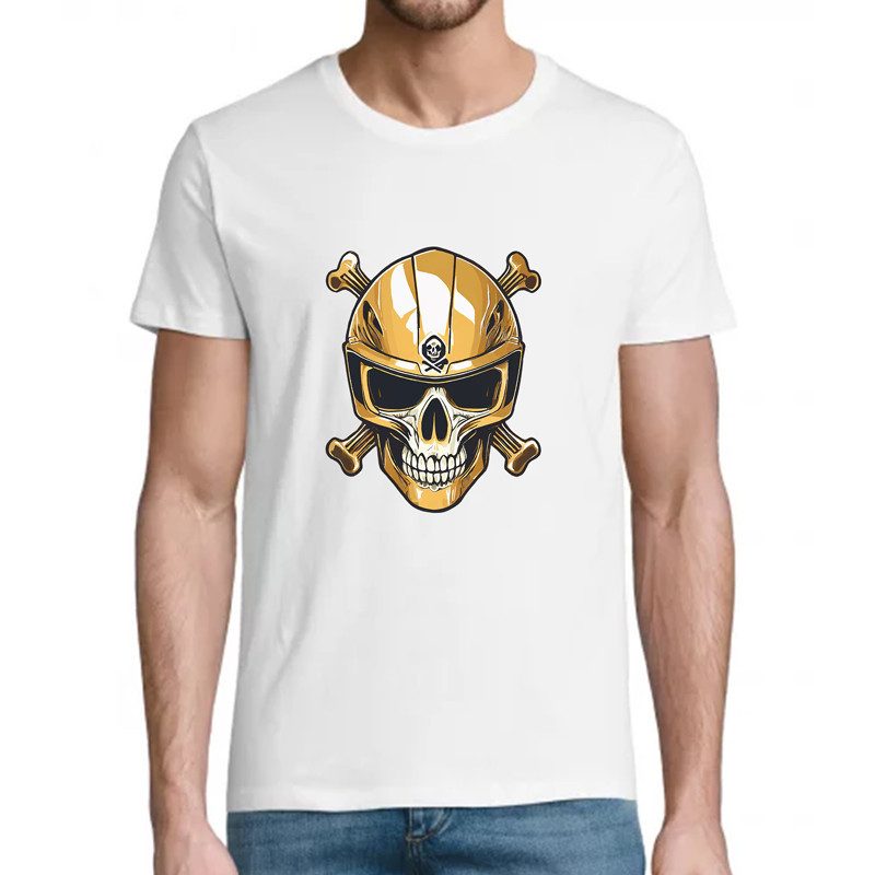 T Shirt Crossbones - pour Homme - Atypics T Shirt Crossbones - pour Homme - Atypics