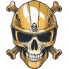 T Shirt crossbones- pour Femme - Atypics