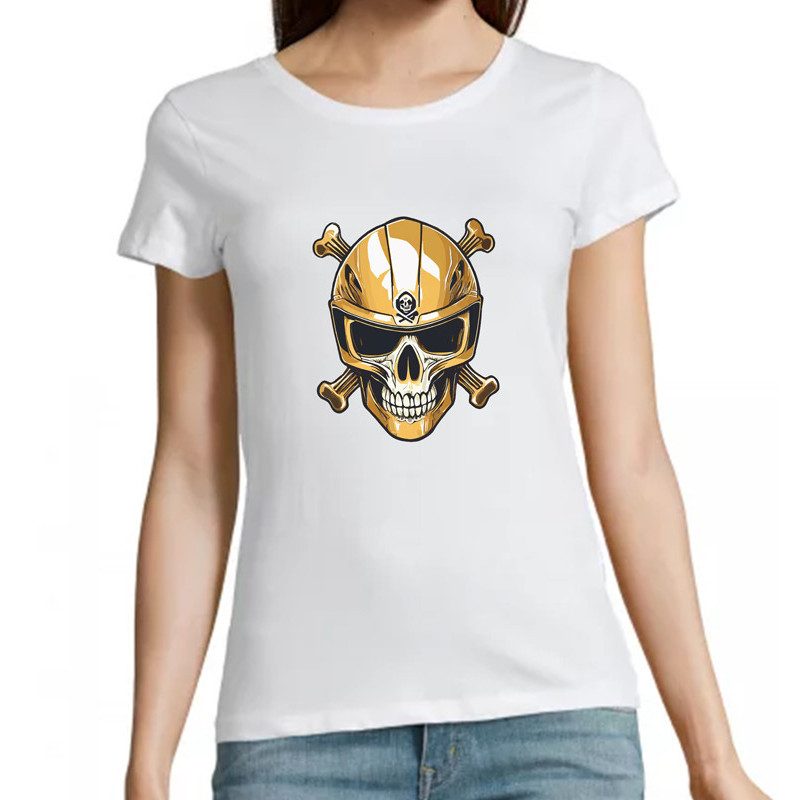 T Shirt crossbones- pour Femme - Atypics T Shirt crossbones- pour Femme - Atypics