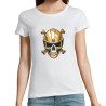 T Shirt crossbones- pour Femme - Atypics