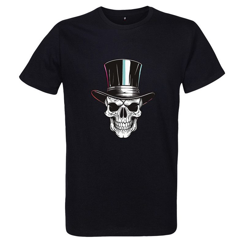 T shirt Skull Top Hat pour Homme T shirt Skull Top Hat pour Homme