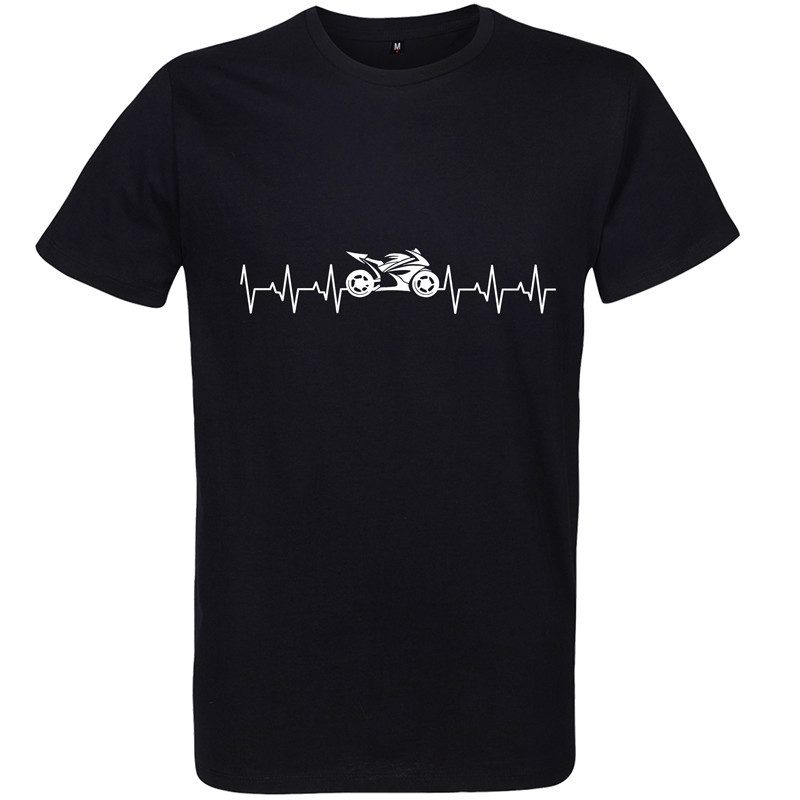 T shirt Heartbeat Moto pour Homme T shirt Heartbeat Moto pour Homme
