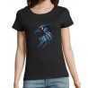 T Shirt corbeau- pour femme