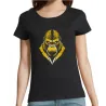 T Shirt singe planète- pour femme