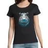 T Shirt hippopotame- pour femme