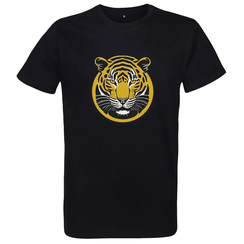 t-shirt noir homme imprimé tigre t-shirt noir homme imprimé tigre