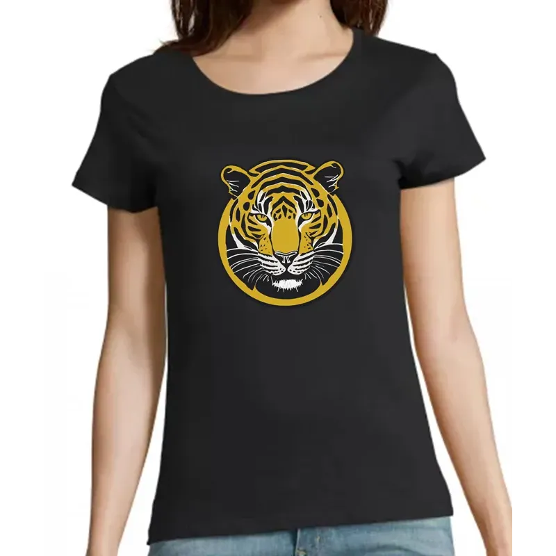 T Shirt tigre- pour femme T Shirt tigre- pour femme