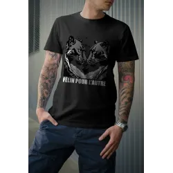 t shirt fait l'un pour l'autre