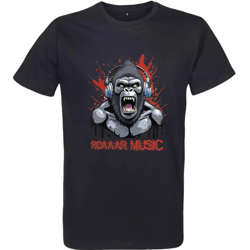 t shirt "Roar music" - pour homme - Atypics t shirt "Roar music" - pour homme - Atypics