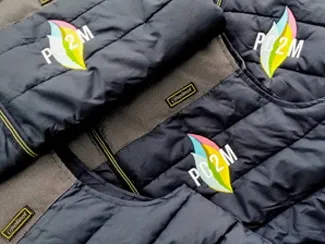 Doudoune sans manche personnalisée